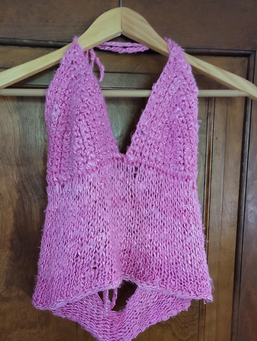 Hand Crocheted Halter Top